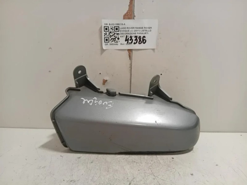 Listello Decorazione Paraurti ANT DX BJ32-15B216-A Land Rover Range Rover Evoque I 2011