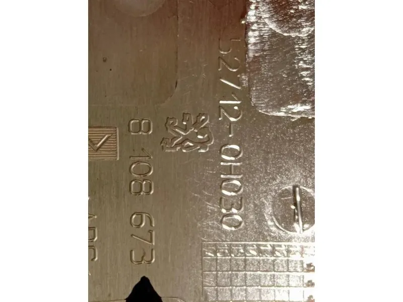 Listello Decorazione Paraurti ANT DX 7452ZR Peugeot 107 2012