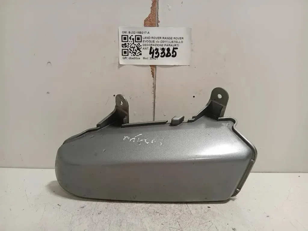 Listello Decorazione Paraurti ANT SX BJ32-15B217-A Land Rover Range Rover Evoque I 2011