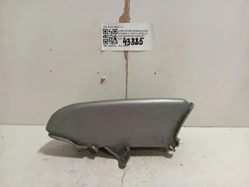 Listello Decorazione Paraurti ANT SX BJ32-15B217-A Land Rover Range Rover Evoque I 2011