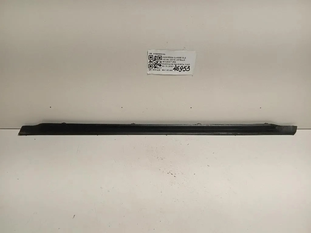 Listello Modanatura Raschiavetro Porta POST SX A1666980362 Mercedes Classe GLE W166 2015