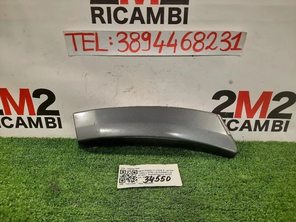 Listello Pannello Rivest Parafango POST SX 1246901940 Mercedes Classe E W124 1985