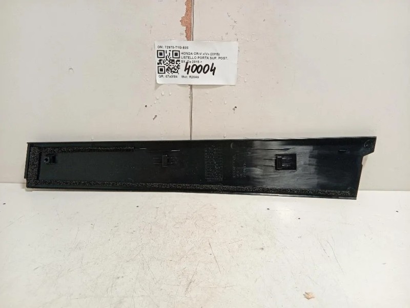 Listello Porta SUP POST SX 72970-T1G-E00 Honda CR-V IV 2015