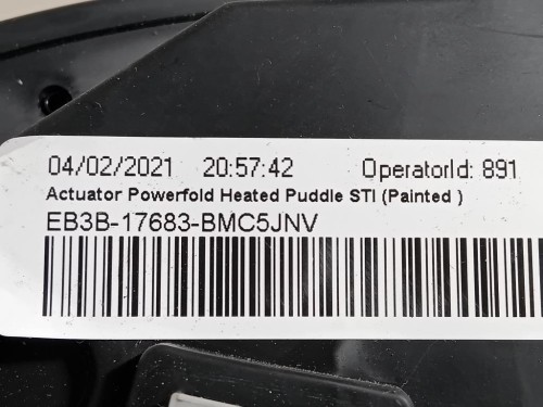 Retrovisore Esterno ANT SX EB3B-17683 Ford Ranger IV 2019