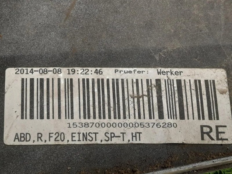 Listello Spoiler Sottoporta DX 51 77 7287 828 Bmw Serie 1 F20 Berlina 2012