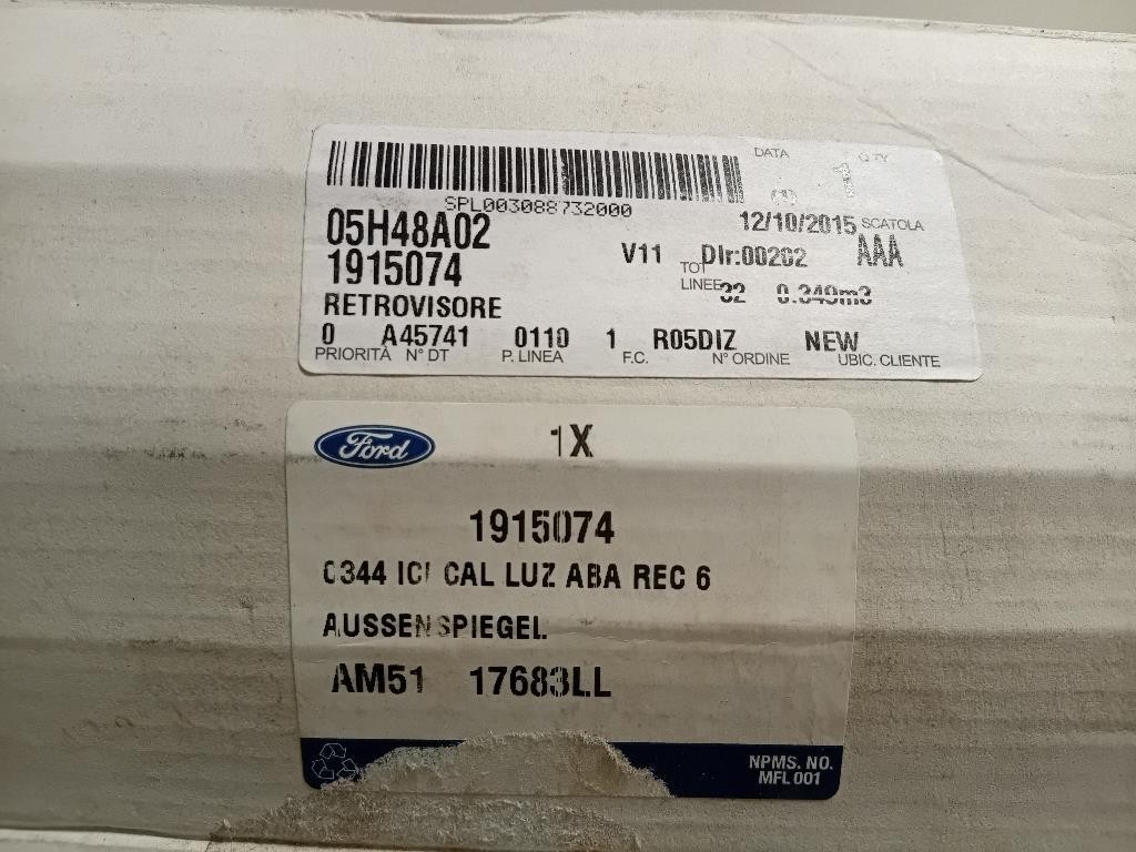 Retrovisore Esterno ANT SX 1915074 7 FILI Ford S-max II 2015