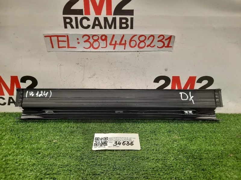 Listello Spoiler Sottoporta DX  Mercedes Classe E W124 1985