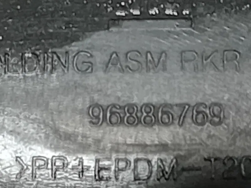 Listello Spoiler Sottoporta SX 96886769 Chevrolet Orlando 2011