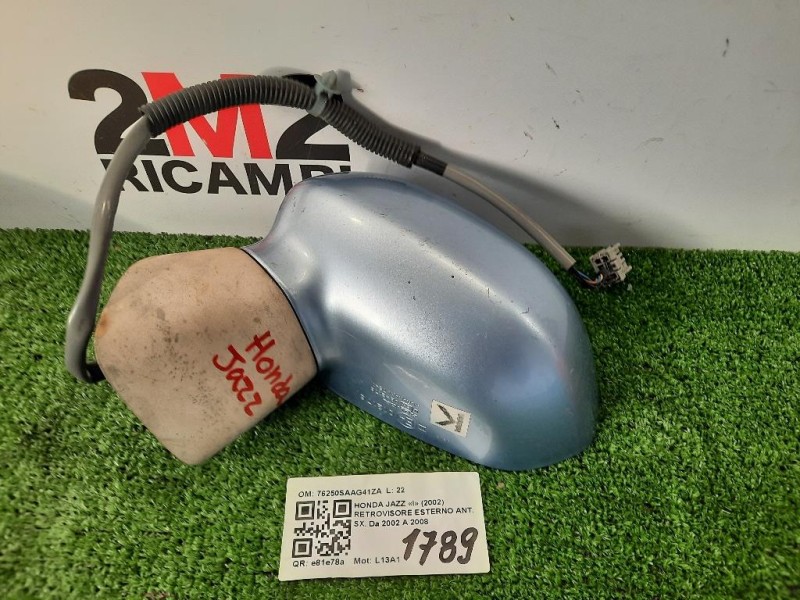 Retrovisore Esterno ANT SX 76250SAAG41ZA Honda JAZZ I 2002