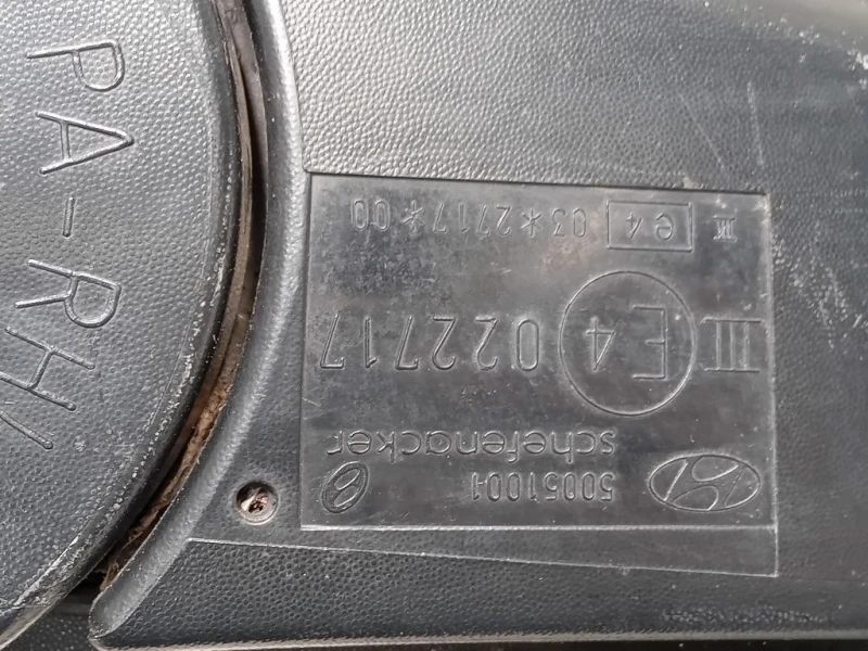 Retrovisore Esterno ANT SX 876100X040 Hyundai I10 I 2008