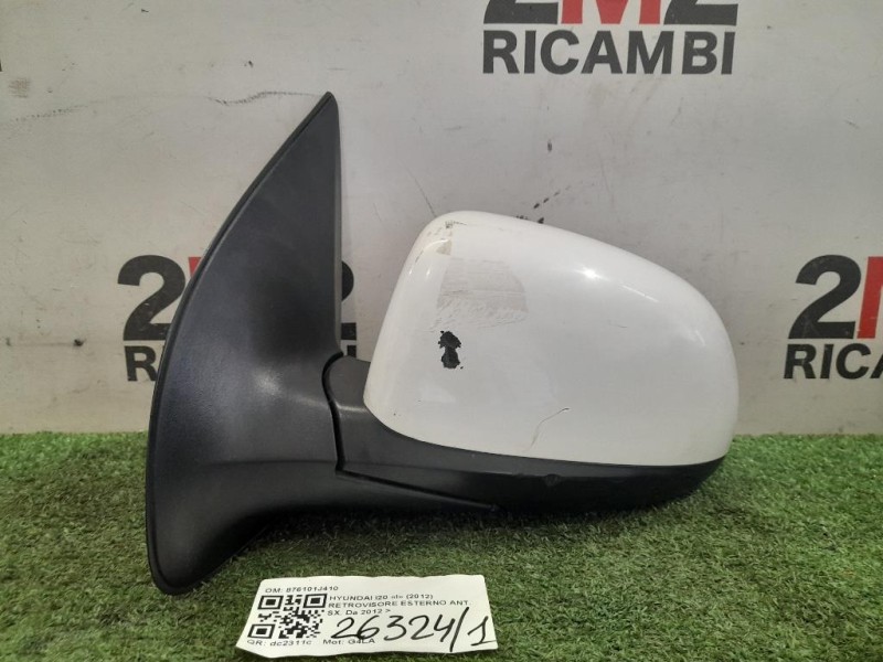 Retrovisore Esterno ANT SX 876101J410 Hyundai I20 I 2012