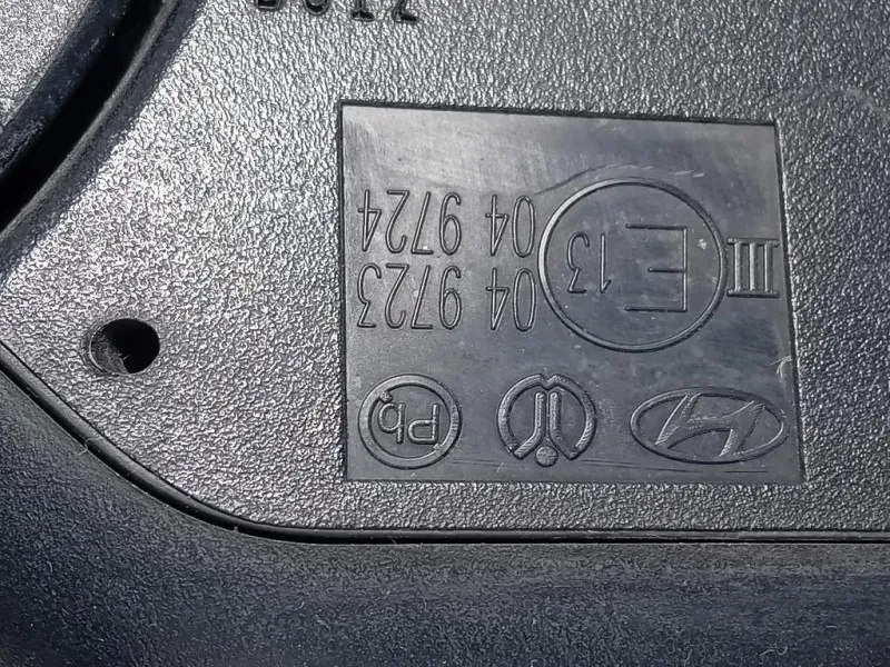 Retrovisore Esterno ANT SX 049723 8 PIN Hyundai I30 III 2017