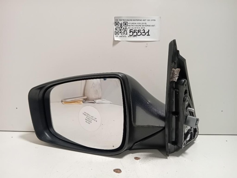 Retrovisore Esterno ANT SX RETROVISORE ESTERNO ANT SX 8 PIN Hyundai IX20 2015
