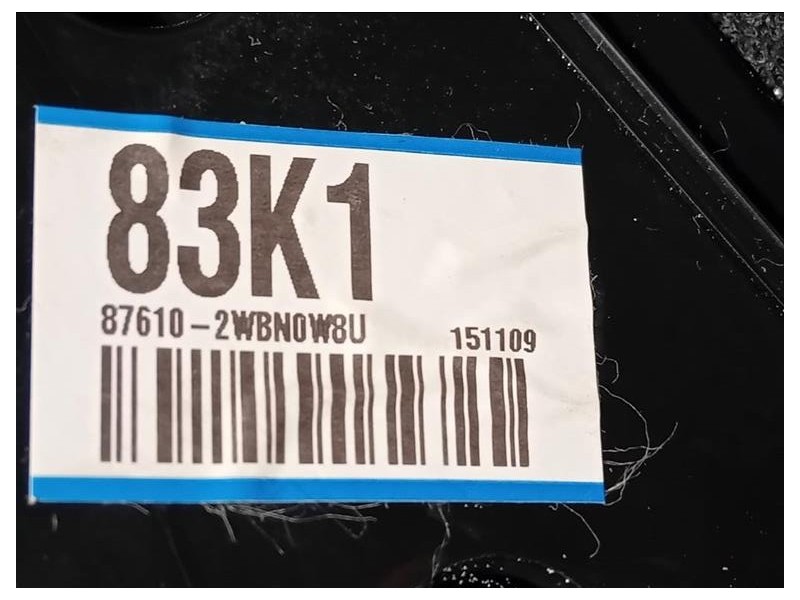 Retrovisore Esterno ANT SX 15 PIN 87610-2WBNOW8U Hyundai Santa FÉ IV 2015