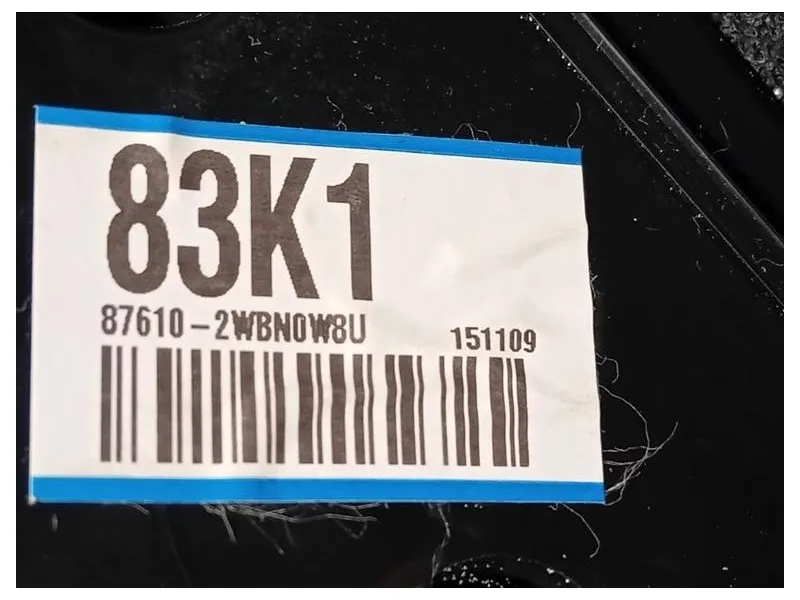 Retrovisore Esterno ANT SX 15 PIN 87610-2WBNOW8U Hyundai Santa FÉ IV 2015