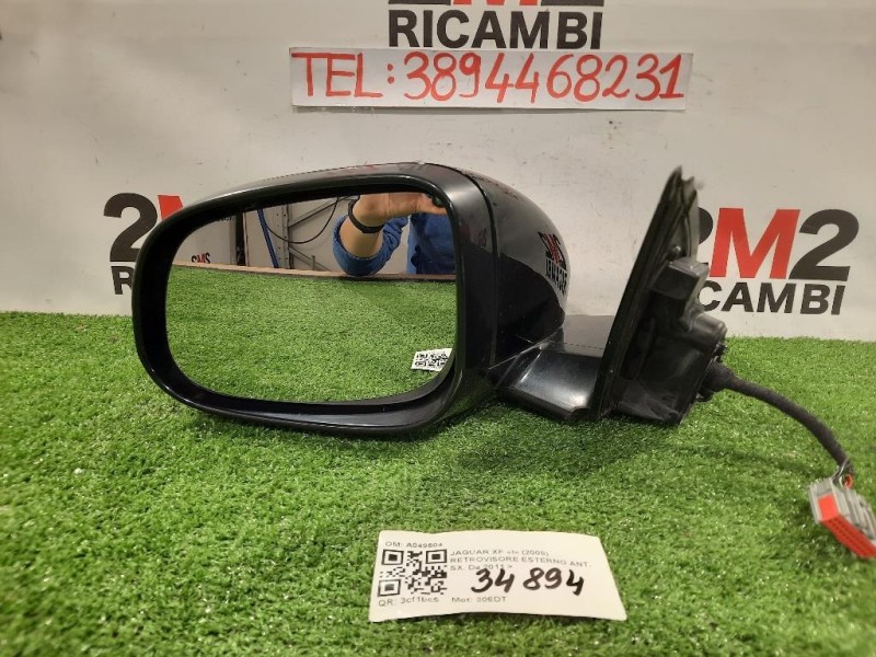 Retrovisore Esterno ANT SX 16 FILI C2Z19392 Jaguar XF I 2008