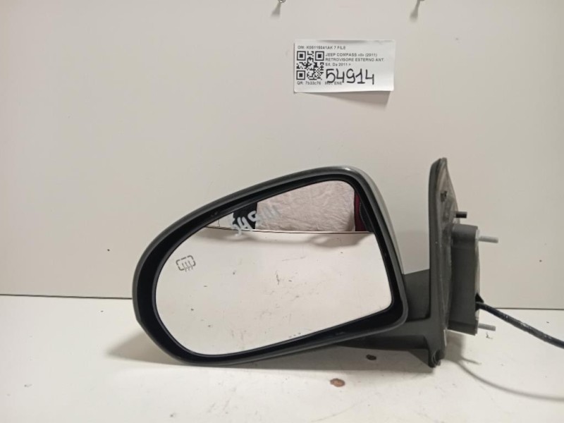Retrovisore Esterno ANT SX K05115041AK 7 FILE Jeep Compass II 2011