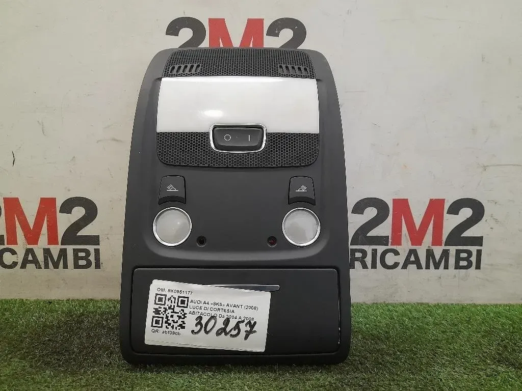 LUCE DI Cortesia Abitacolo 8K0951177 Audi A4 8K5 Avant 2008