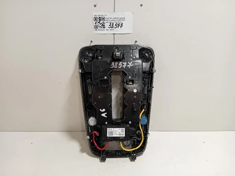 LUCE DI Cortesia Abitacolo 5Q0951177 PLAFONIERA Audi A6 4a5c8 Avant 2018