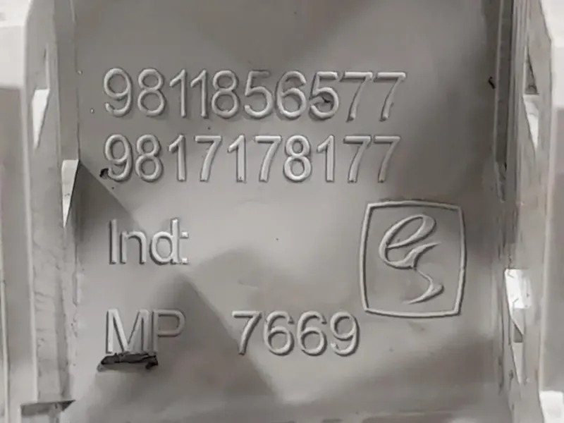 LUCE DI Cortesia Abitacolo 9811856577 Citroen C3 III 2016