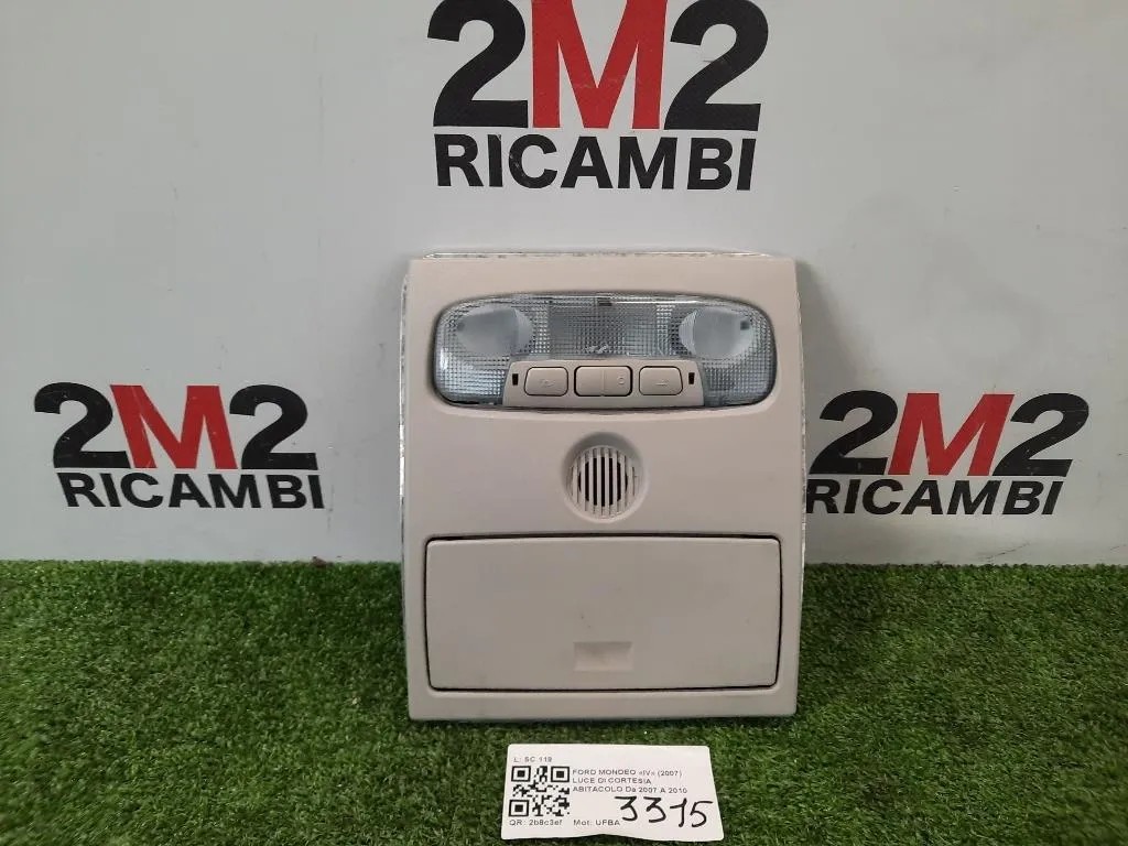 LUCE DI Cortesia Abitacolo  Ford Mondeo IV 2007