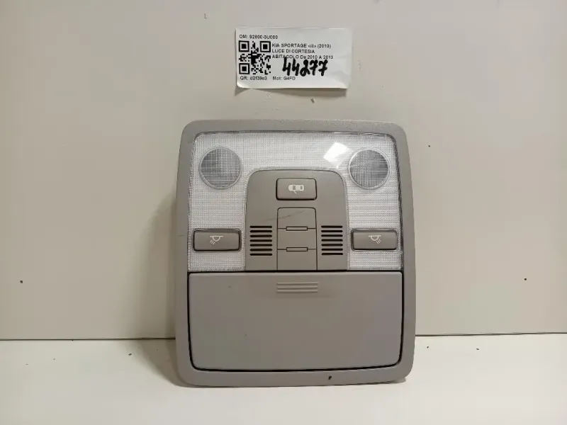 LUCE DI Cortesia Abitacolo 92800-3U000 Kia Sportage III 2010