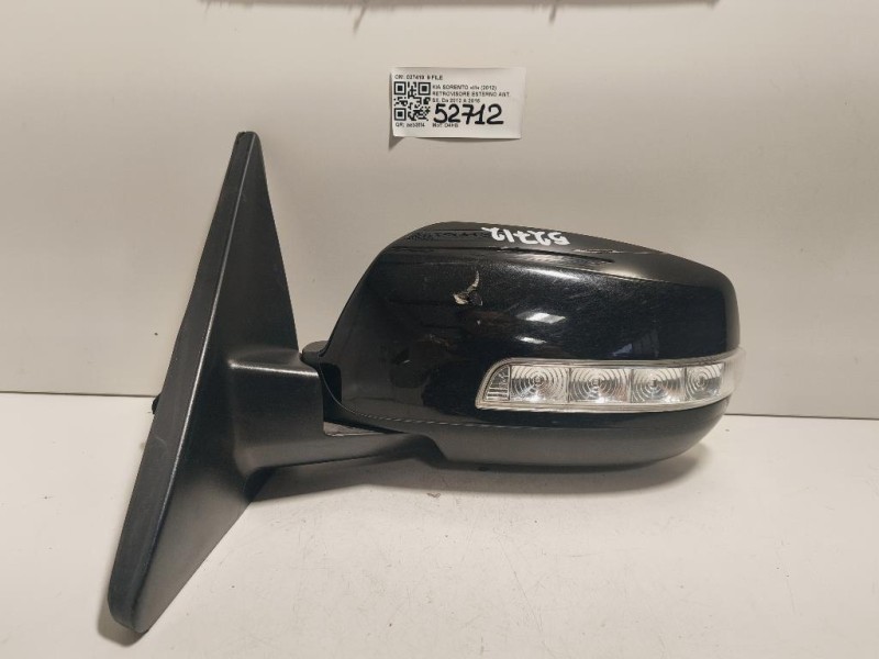 Retrovisore Esterno ANT SX 027419 9 FILE Kia Sorento III 2012