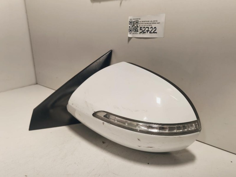 Retrovisore Esterno ANT SX 876103W102 9 PIN Kia Sportage III 2010