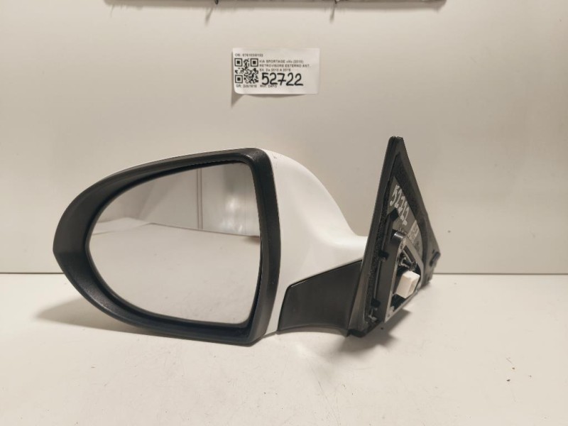 Retrovisore Esterno ANT SX 876103W102 9 PIN Kia Sportage III 2010
