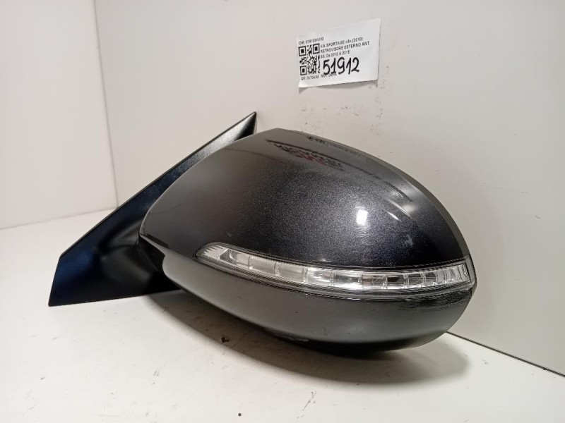 Retrovisore Esterno ANT SX 876103W102 9 FILE Kia Sportage III 2010