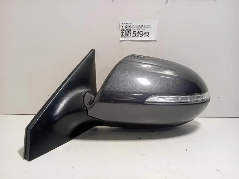 Retrovisore Esterno ANT SX 876103W102 9 FILE Kia Sportage III 2010