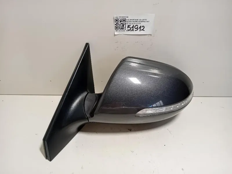 Retrovisore Esterno ANT SX 876103W102 9 FILE Kia Sportage III 2010