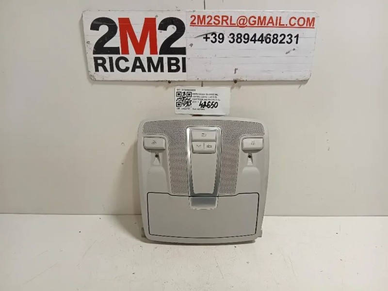 LUCE DI Cortesia Abitacolo A1669008806 Mercedes Classe ML W166 2012