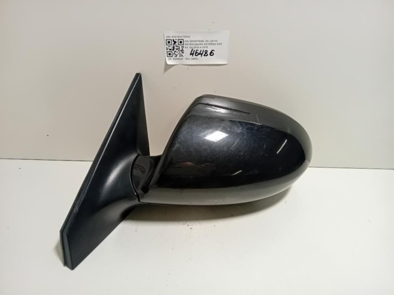 Retrovisore Esterno ANT SX 876103U7001K 5 PIN Kia Sportage III 2010