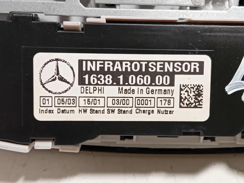 LUCE DI Cortesia Abitacolo A170 820 13 01 Mercedes Classe SLK R170 1997