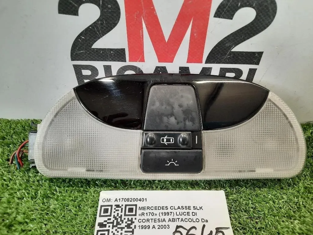 LUCE DI Cortesia Abitacolo A1708200401 Mercedes Classe SLK R170 1997