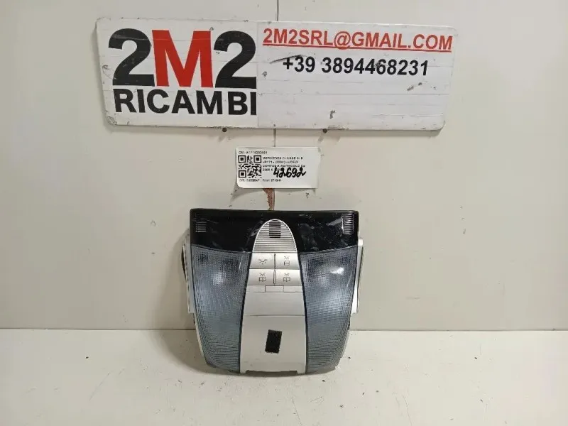LUCE DI Cortesia Abitacolo A1718202001 Mercedes Classe SLK R171 2004