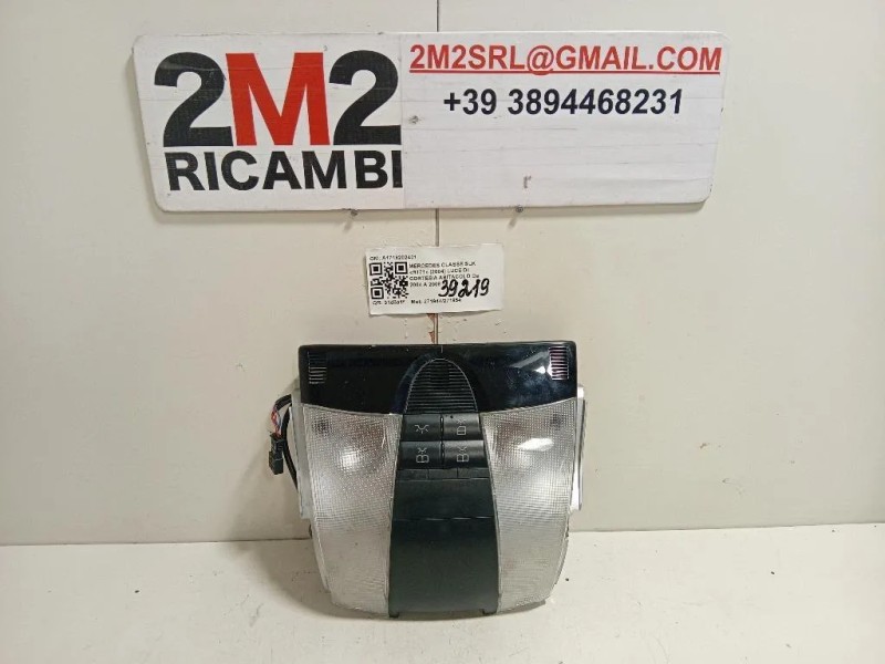 LUCE DI Cortesia Abitacolo A1718202401 Mercedes Classe SLK R171 2004