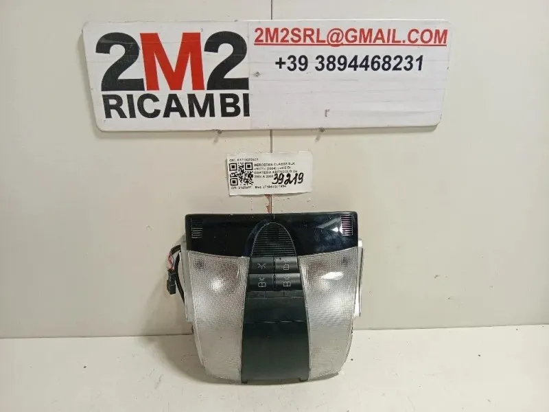 LUCE DI Cortesia Abitacolo A1718202401 Mercedes Classe SLK R171 2004