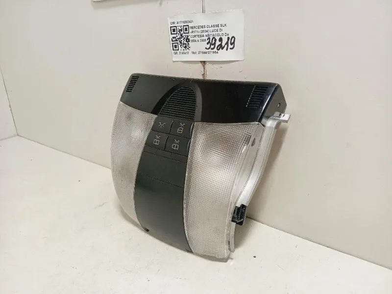 LUCE DI Cortesia Abitacolo A1718202401 Mercedes Classe SLK R171 2004