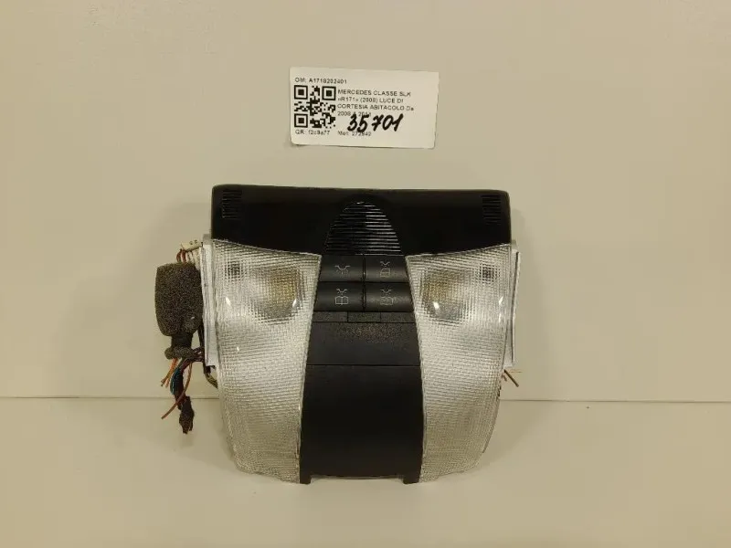 LUCE DI Cortesia Abitacolo A1718202401 Mercedes Classe SLK R171 2008