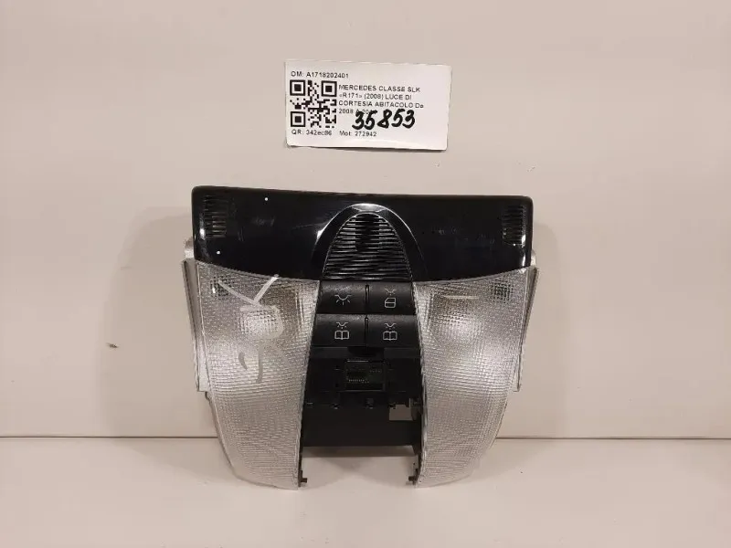 LUCE DI Cortesia Abitacolo A1718202401 Mercedes Classe SLK R171 2008