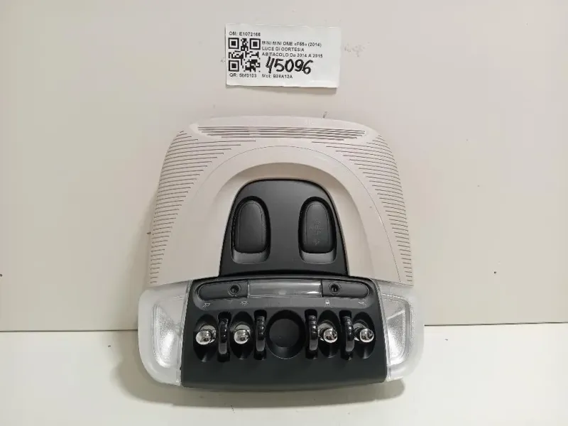 LUCE DI Cortesia Abitacolo E1072166 Mini MINI ONE F55 2014