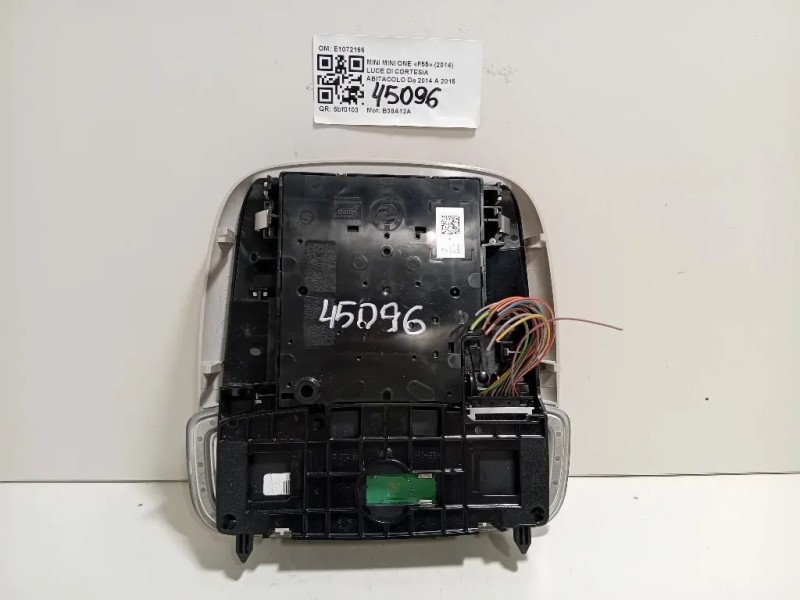 LUCE DI Cortesia Abitacolo E1072166 Mini MINI ONE F55 2014