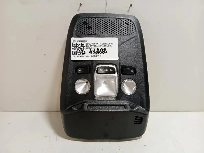 LUCE DI Cortesia Abitacolo 9825205380 Opel Corsa E 2014