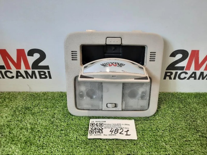 LUCE DI Cortesia Abitacolo 26430JY00B Renault Koleos I 2008