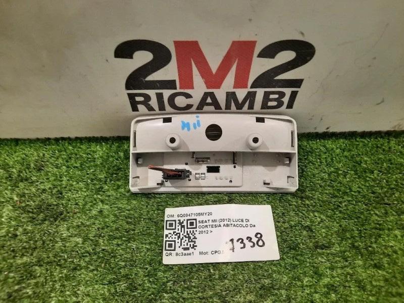 LUCE DI Cortesia Abitacolo 6Q0947105MY20 Seat MII 2012