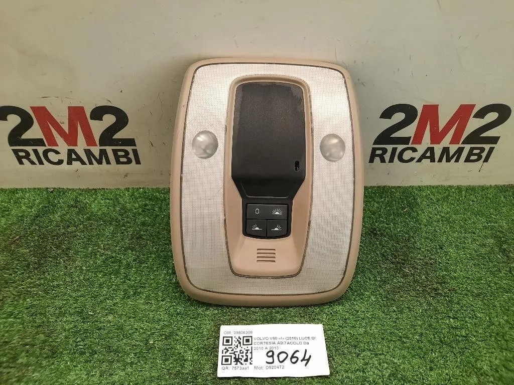 LUCE DI Cortesia Abitacolo 39806308 Volvo V60 I 2010
