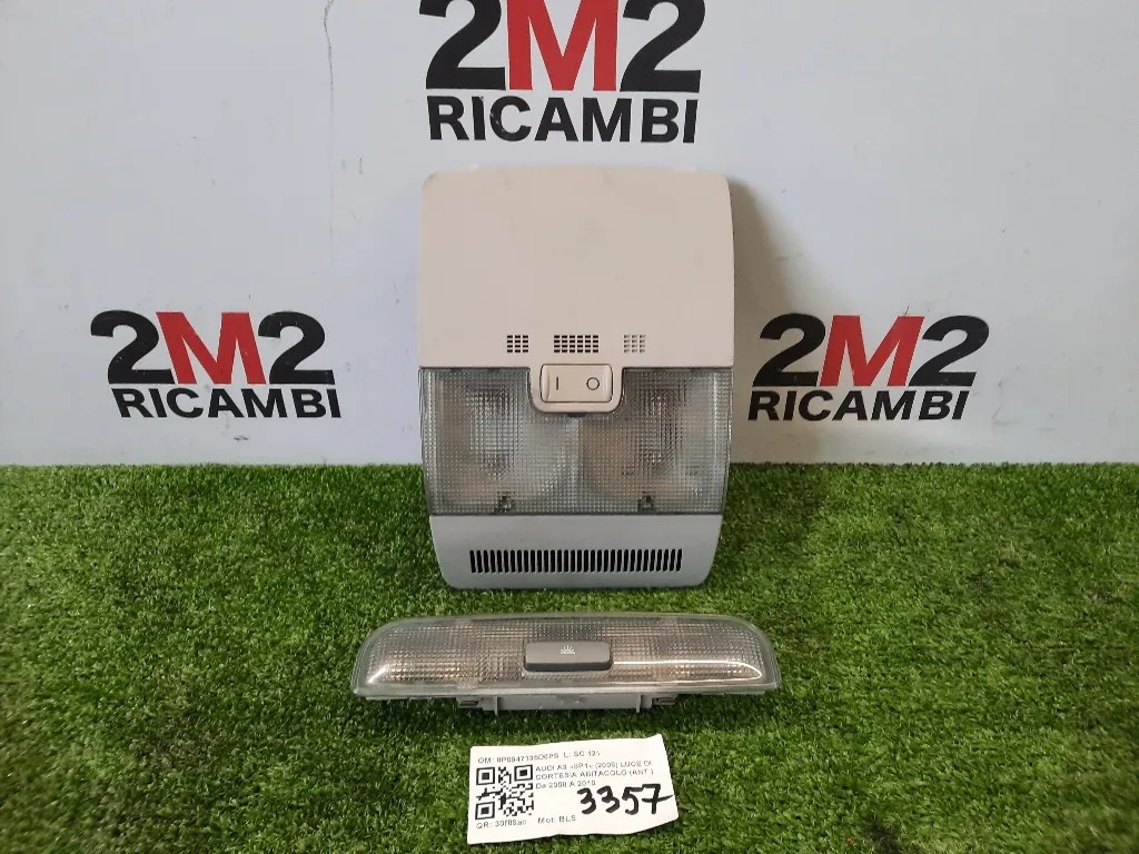 LUCE DI Cortesia Abitacolo ANT 8P0947135D6PS Audi A3 8P1 2008