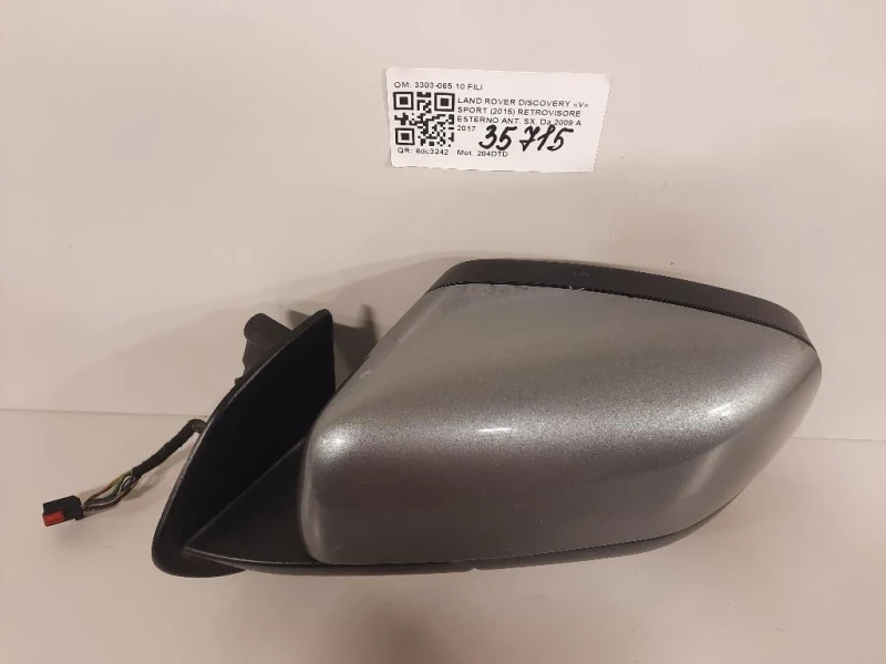 Retrovisore Esterno ANT SX 3303-065 10 FILI Land Rover Discovery V Sport 2015